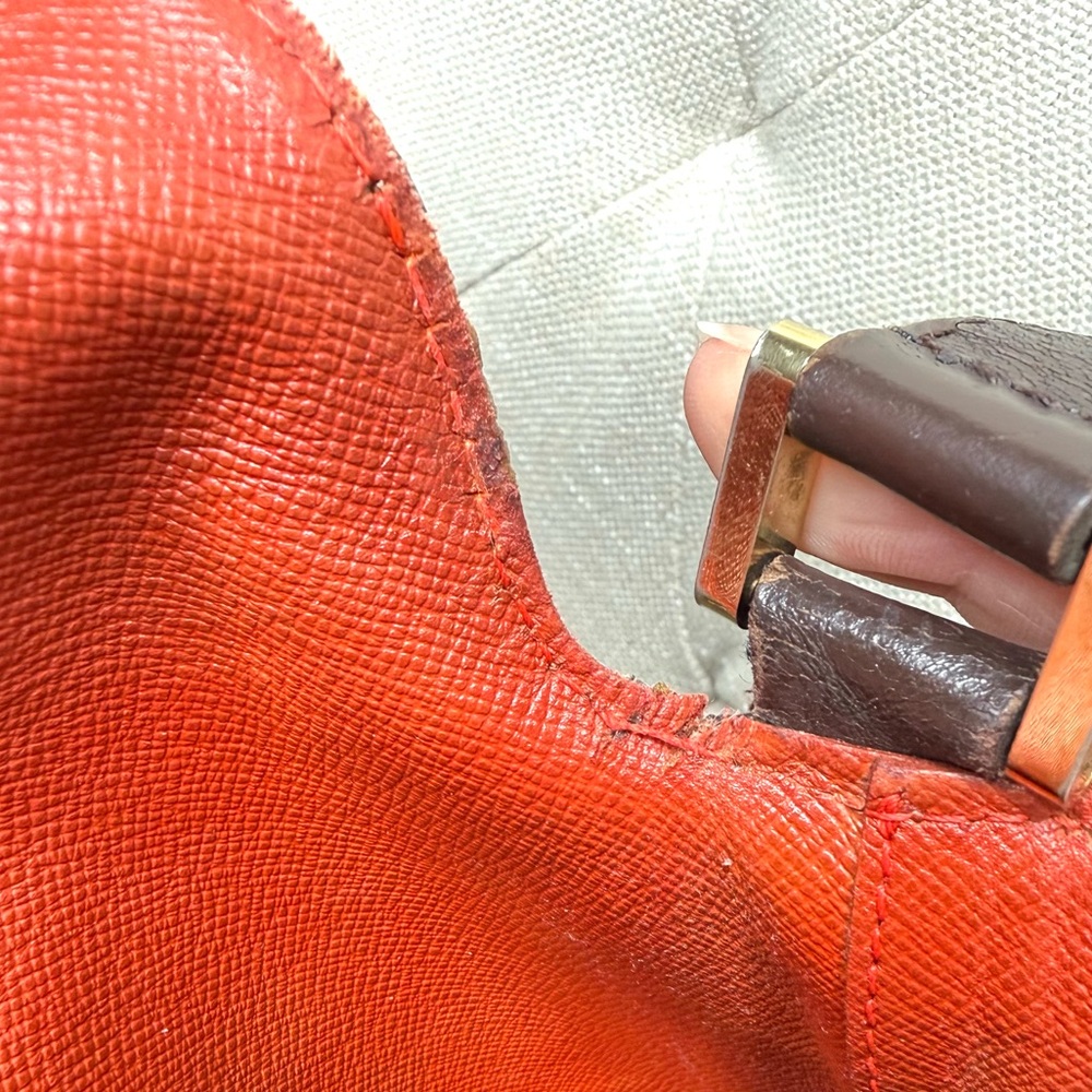 Authentic Louis Vuitton Musette in Damier Ebene shoulder bag brown N51302 - Picture 15 of 16